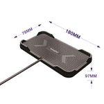 Caricabatterie wireless antiscivolo per auto 15W