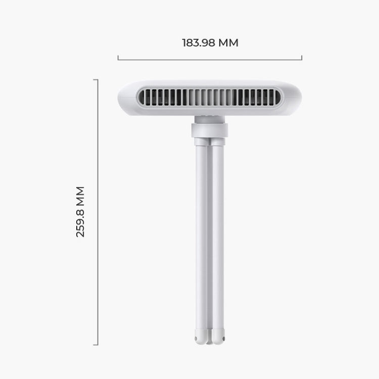 Ventola portatile da tavolo con ricarica USB 2400mAh