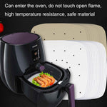Set 3 carte antiaderenti per friggitrice ad aria 26x26cm