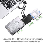 Adattatore USB 3.0 a SATA/IDE per disco rigido esterno
