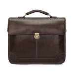 Borsa laptop in pelle vacchetta 15,6 pollici uomo