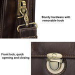 Borsa laptop in pelle vacchetta 15,6 pollici uomo