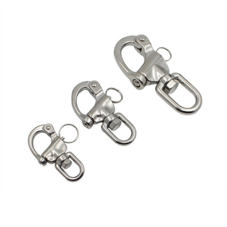 Grillo a molla rotante in acciaio inox per yachting 70-128mm