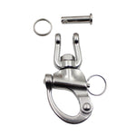 Grillo a molla rotante in acciaio inox per yachting 70-128mm
