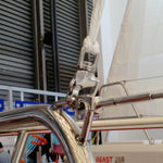 Grillo a molla rotante in acciaio inox per yachting 70-128mm