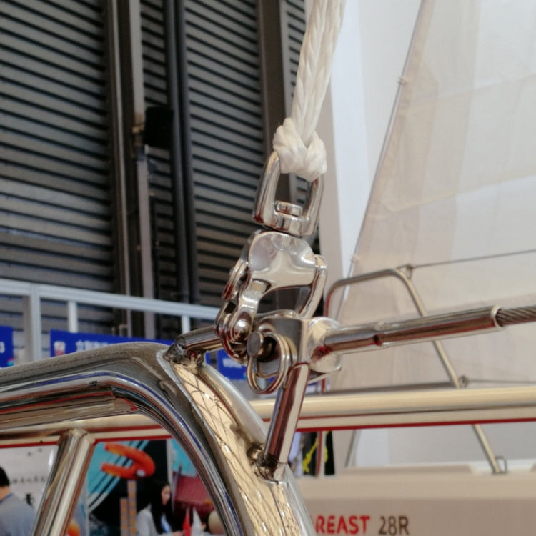 Grillo a molla rotante in acciaio inox per yachting 70-128mm