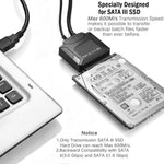 Cavo adattatore SATA a USB 3.0 per HDD 2,5/3,5 pollici