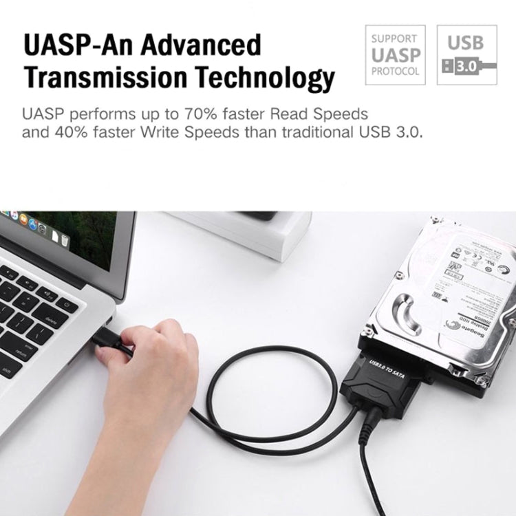 Cavo adattatore SATA a USB 3.0 per HDD 2,5/3,5 pollici