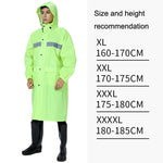 Impermeabile da equitazione riflettente X18 per adulti XL-XXXXL