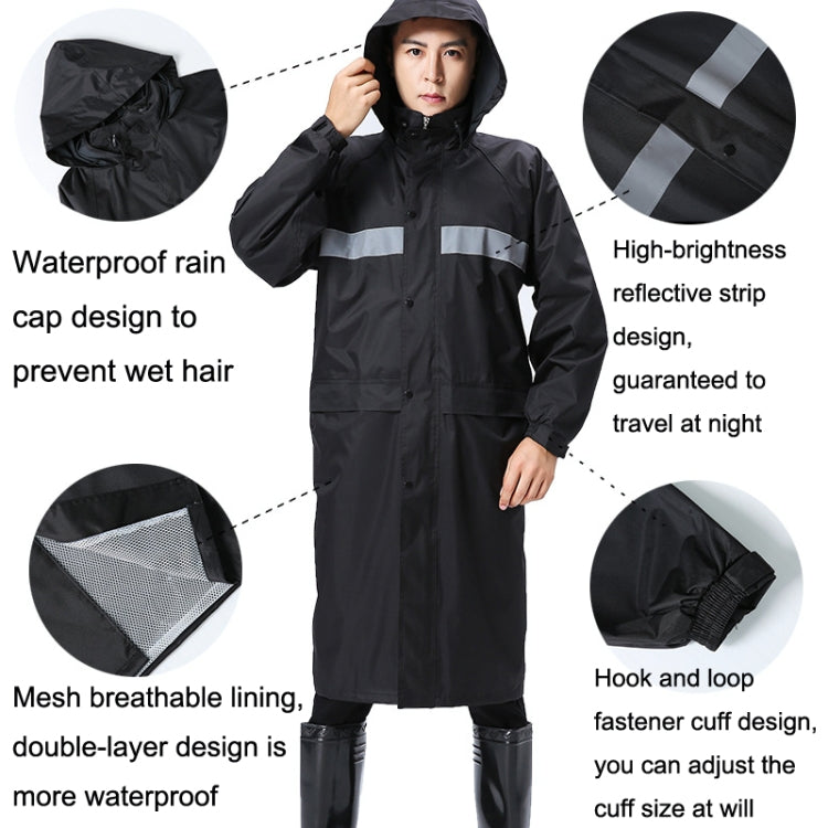 Impermeabile da equitazione riflettente X18 per adulti XL-XXXXL