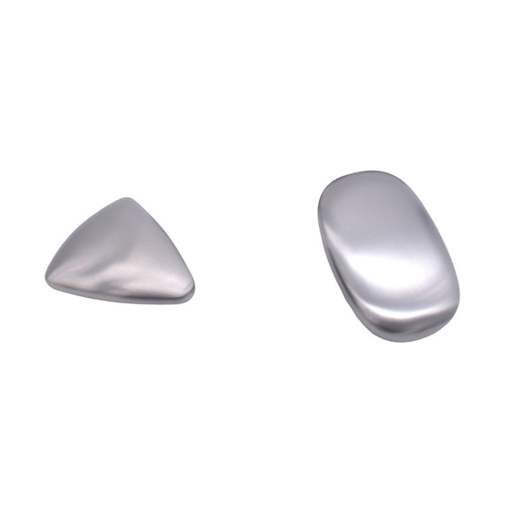 Sapone in acciaio inox deodorante 4 pezzi Triangle e Rectangle