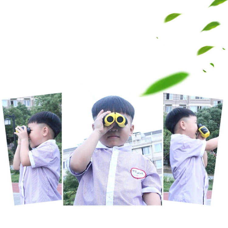 Mini binocolo HD 8x21 per bambini gomma colorata