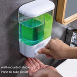 Dispenser sapone manuale da parete singolo o doppio