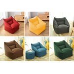 Copertura tessuto per divano senza scheletro 65x65x35 cm