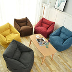 Copertura tessuto per divano senza scheletro 65x65x35 cm