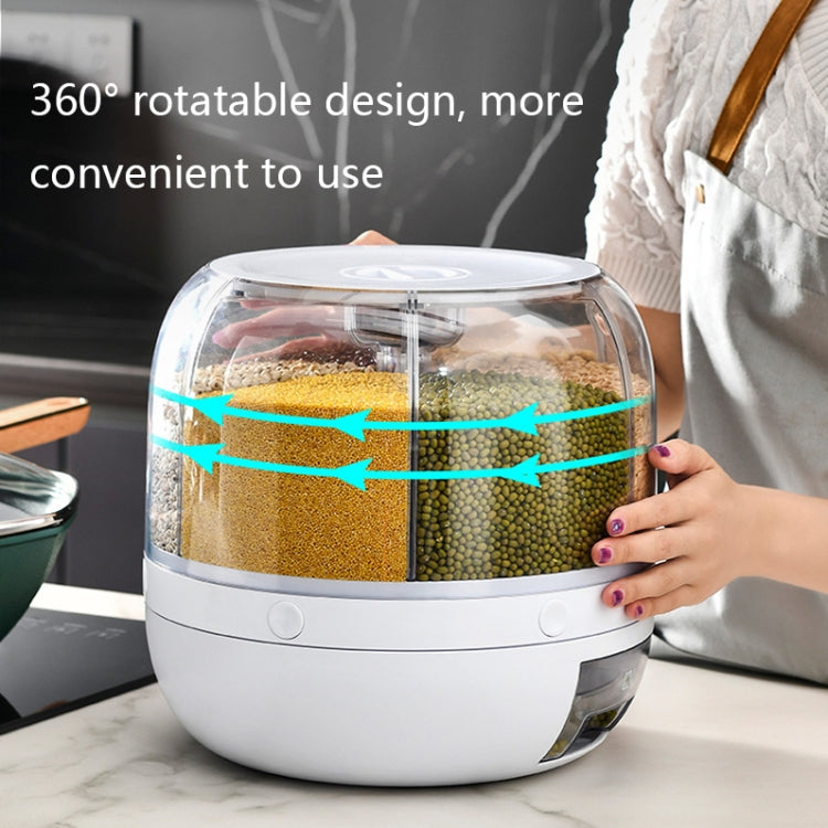 Contenitore rotante per cereali da cucina 30x30x32 cm