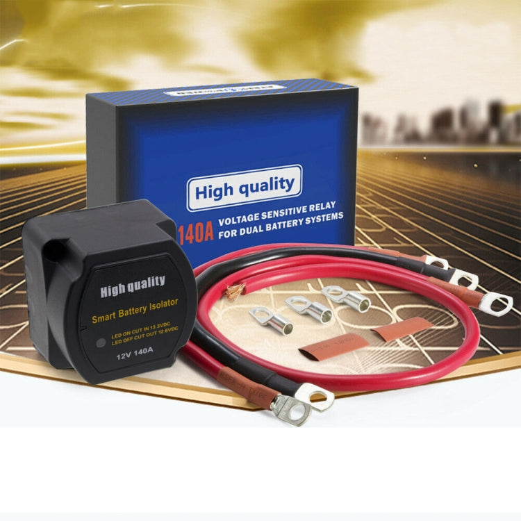 Relè sensibile alla tensione 12V 140A per doppia batteria auto