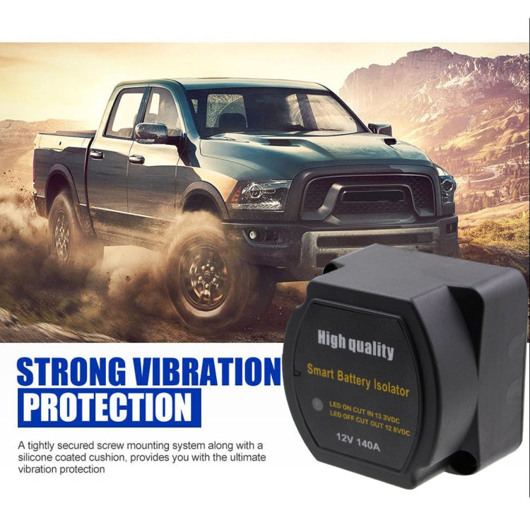 Relè sensibile alla tensione 12V 140A per doppia batteria auto