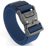 Cintura elastica da uomo casual con fibbia a fulmine 125cm