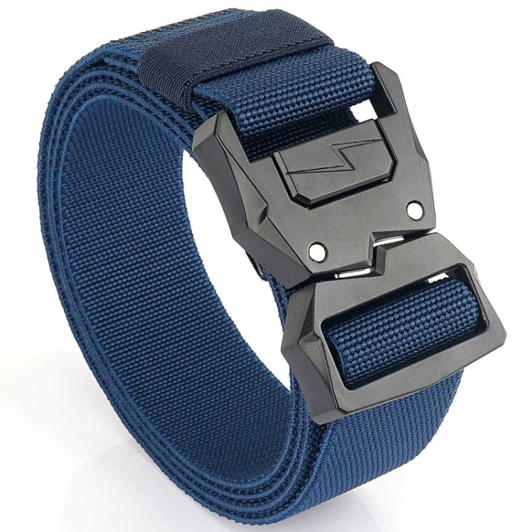 Cintura elastica da uomo casual con fibbia a fulmine 125cm