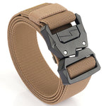 Cintura elastica da uomo casual con fibbia a fulmine 125cm