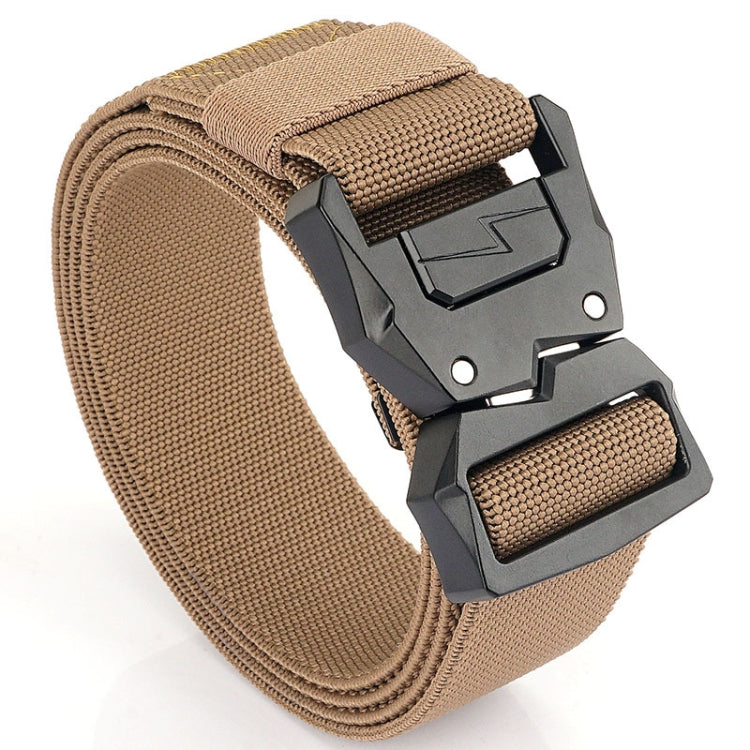 Cintura elastica da uomo casual con fibbia a fulmine 125cm