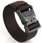 Cintura elastica da uomo casual con fibbia a fulmine 125cm