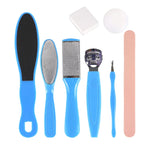 Set 8 in 1 lime esfolianti per pedicure cura piedi