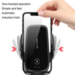 Staffa di ricarica wireless per auto 15W con blocco e rotazione