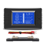 Tester batteria DC 0-200V PZEM-013 e PZEM-015 con shunt