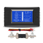 Tester batteria DC 0-200V PZEM-013 e PZEM-015 con shunt