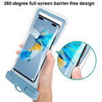 Borsa impermeabile per cellulare con airbag galleggiante a vita