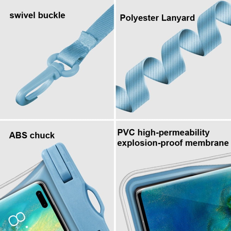 Borsa impermeabile per cellulare con airbag galleggiante a vita