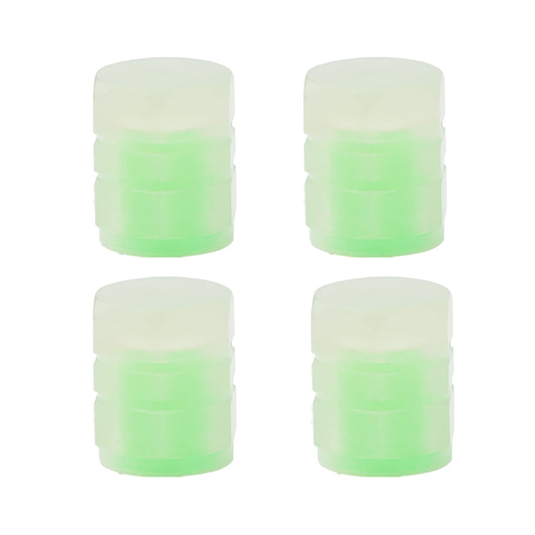 Set 4 tappi valvola pneumatico luminosi per moto e bici