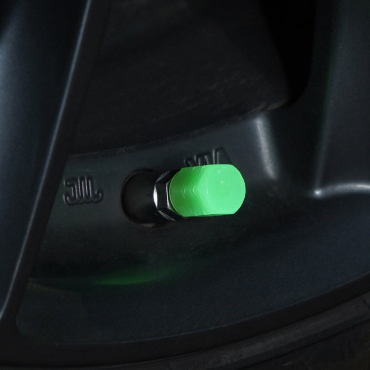 Set 4 tappi valvola pneumatico luminosi per moto e bici