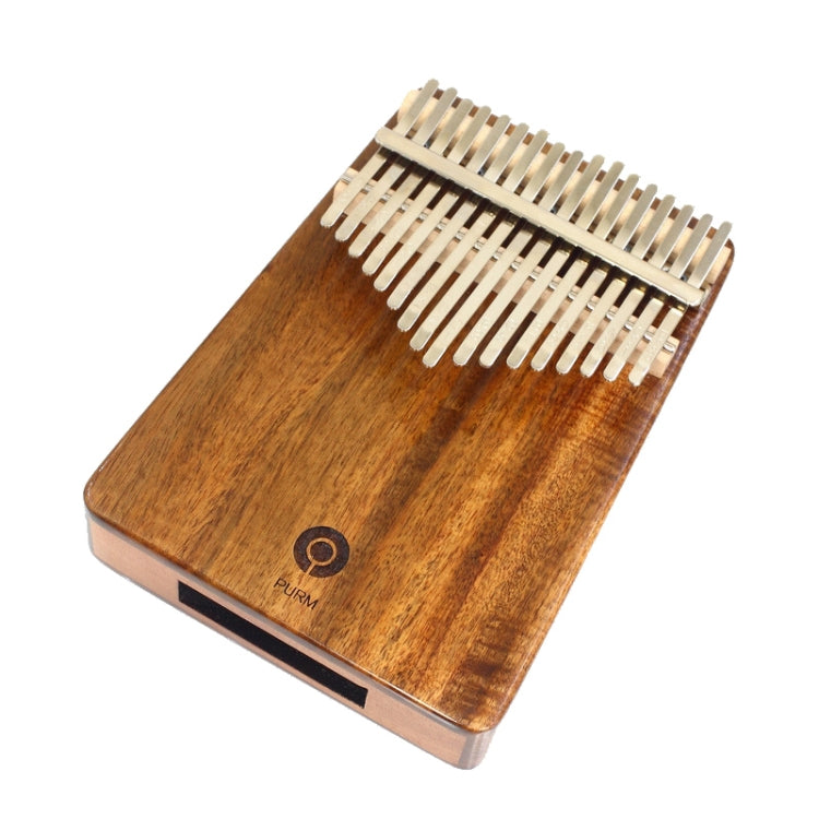 PURM Kalimba Thumb Piano in Legno Portatile 17-21 Tasti
