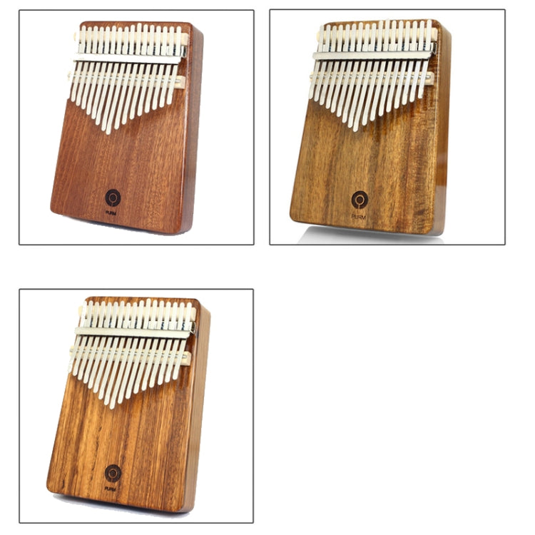 PURM Kalimba Thumb Piano in Legno Portatile 17-21 Tasti