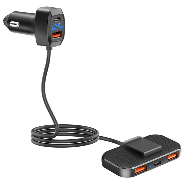 Caricabatteria auto 5 in 1 con ricarica rapida 60W