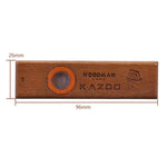 Kazoo portatile in legno ADL07 9,6x2,6 cm