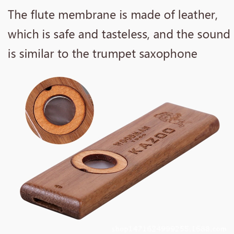 Kazoo portatile in legno ADL07 9,6x2,6 cm
