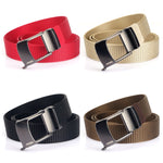 Cintura uomo in nylon con fibbia automatica 120 cm