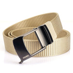 Cintura uomo in nylon con fibbia automatica 120 cm
