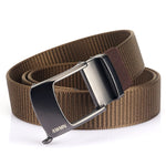 Cintura uomo in nylon con fibbia automatica 120 cm