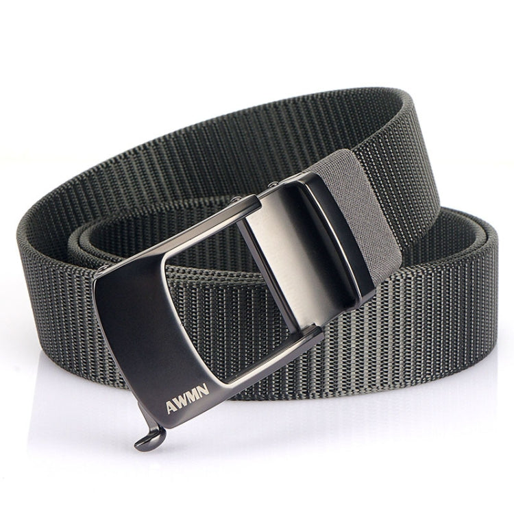 Cintura uomo in nylon con fibbia automatica 120 cm