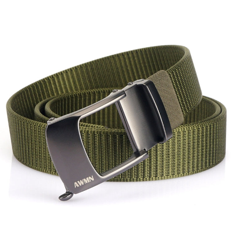 Cintura uomo in nylon con fibbia automatica 120 cm