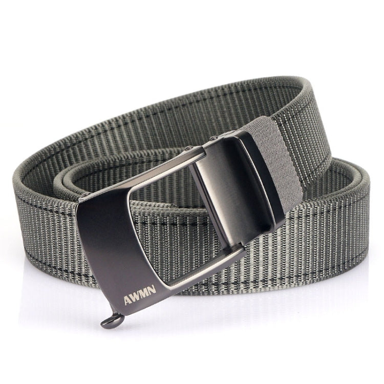 Cintura uomo in nylon con fibbia automatica 120 cm