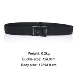 Cintura elastica uomo con fibbia versatile 120 cm