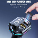 Caricatore auto Bluetooth A10 con trasmettitore FM