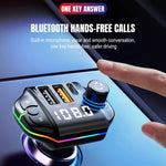 Caricatore auto Bluetooth A10 con trasmettitore FM