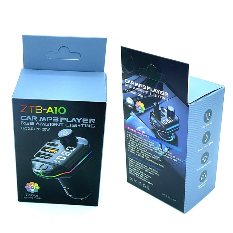 Caricatore auto Bluetooth A10 con trasmettitore FM